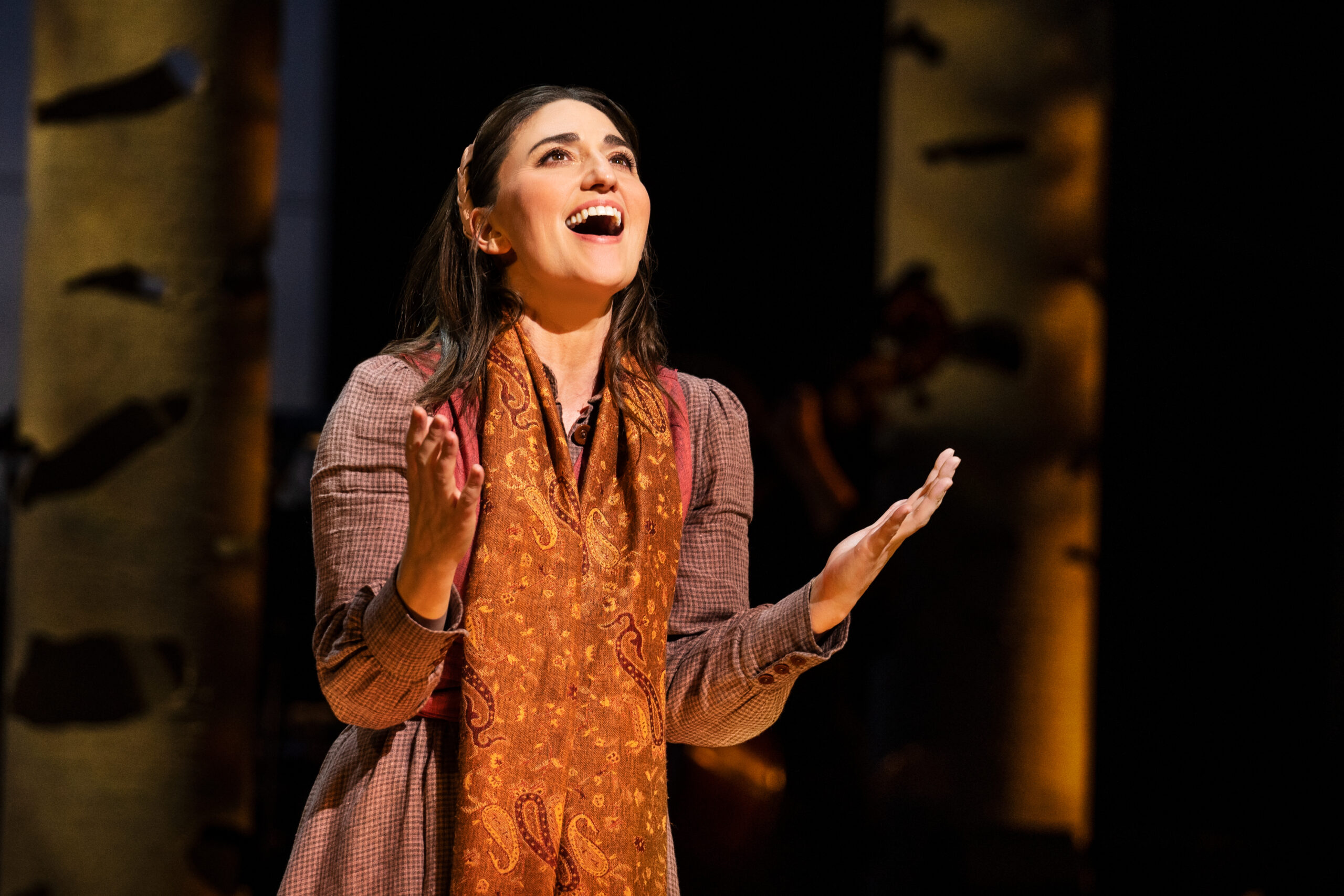 Sara Bareilles in Into the Woods. Photo by Matthew Murphy and Evan Zimmerman for MurphyMade.