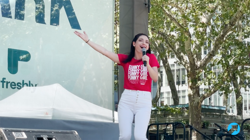 Watch Now Funny Girl s Julie Benko Performs I m The Greatest Star 
