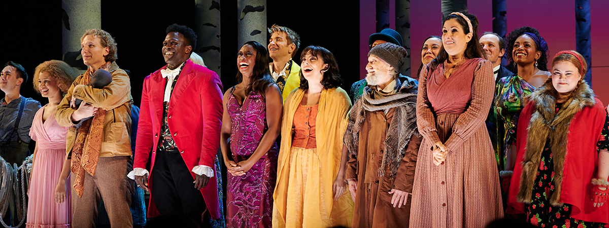 The cast of Into the Woods. Photo by Jenny Anderson.