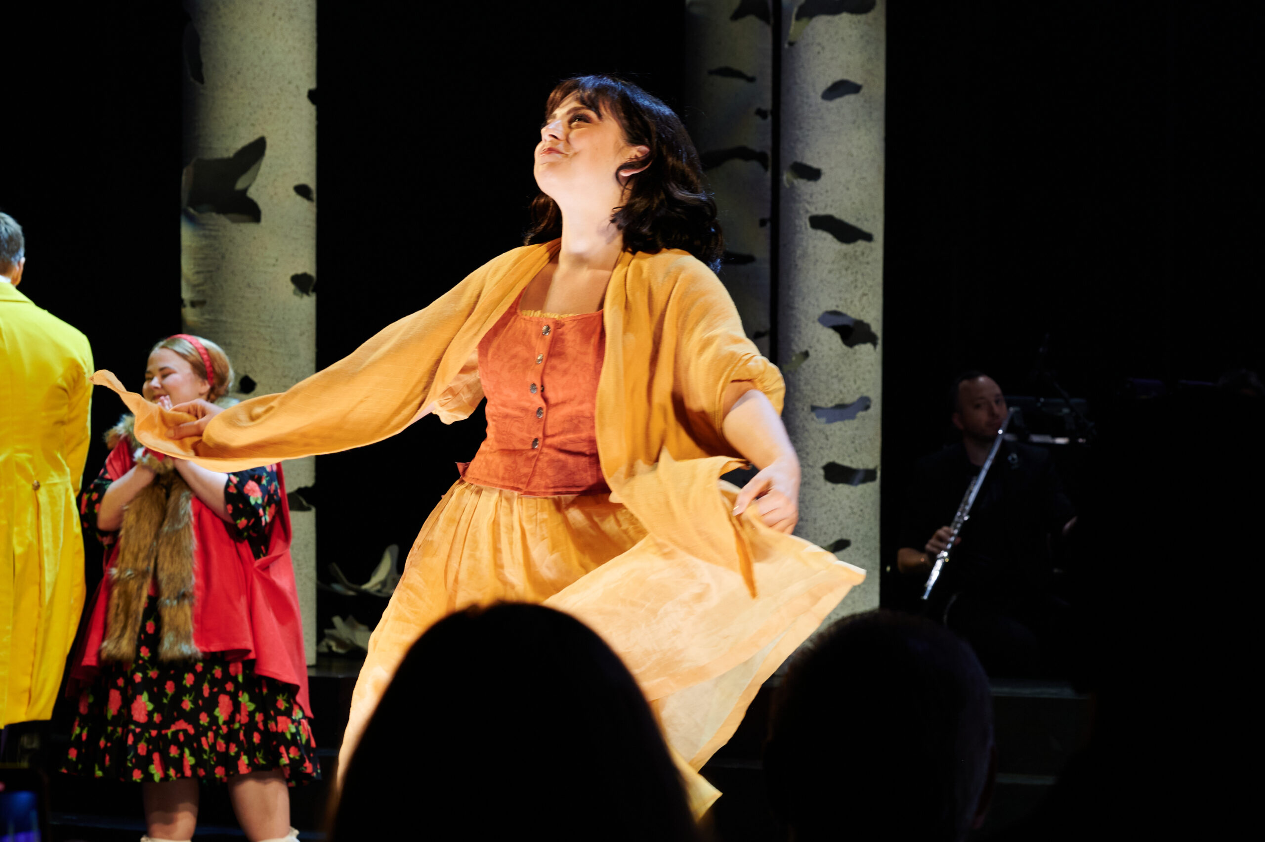 Krysta Rodriguez in Into the Woods. Photo by Jenny Anderson.