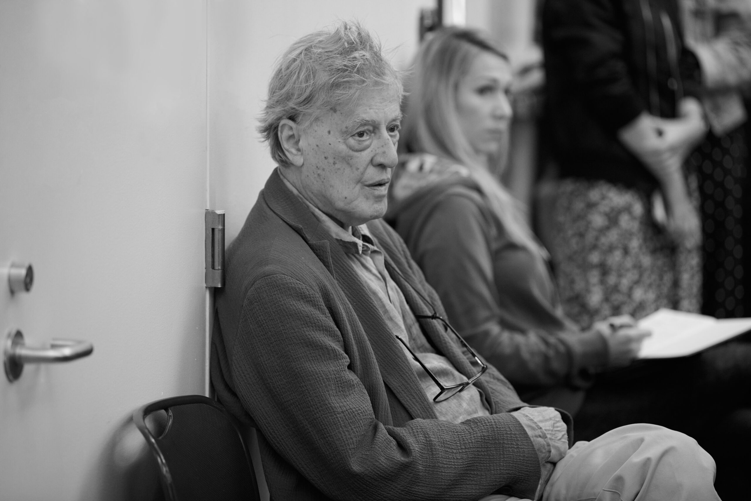 Tom Stoppard, Leopoldstadt playwright. Photo by Jenny Anderson.