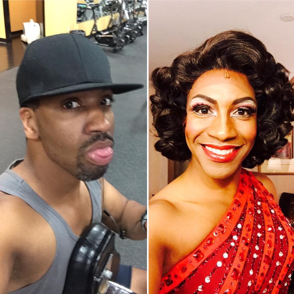 E. Clayton Cornelious in Kinky Boots. Photo courtesy of E. Clayton Cornelious.