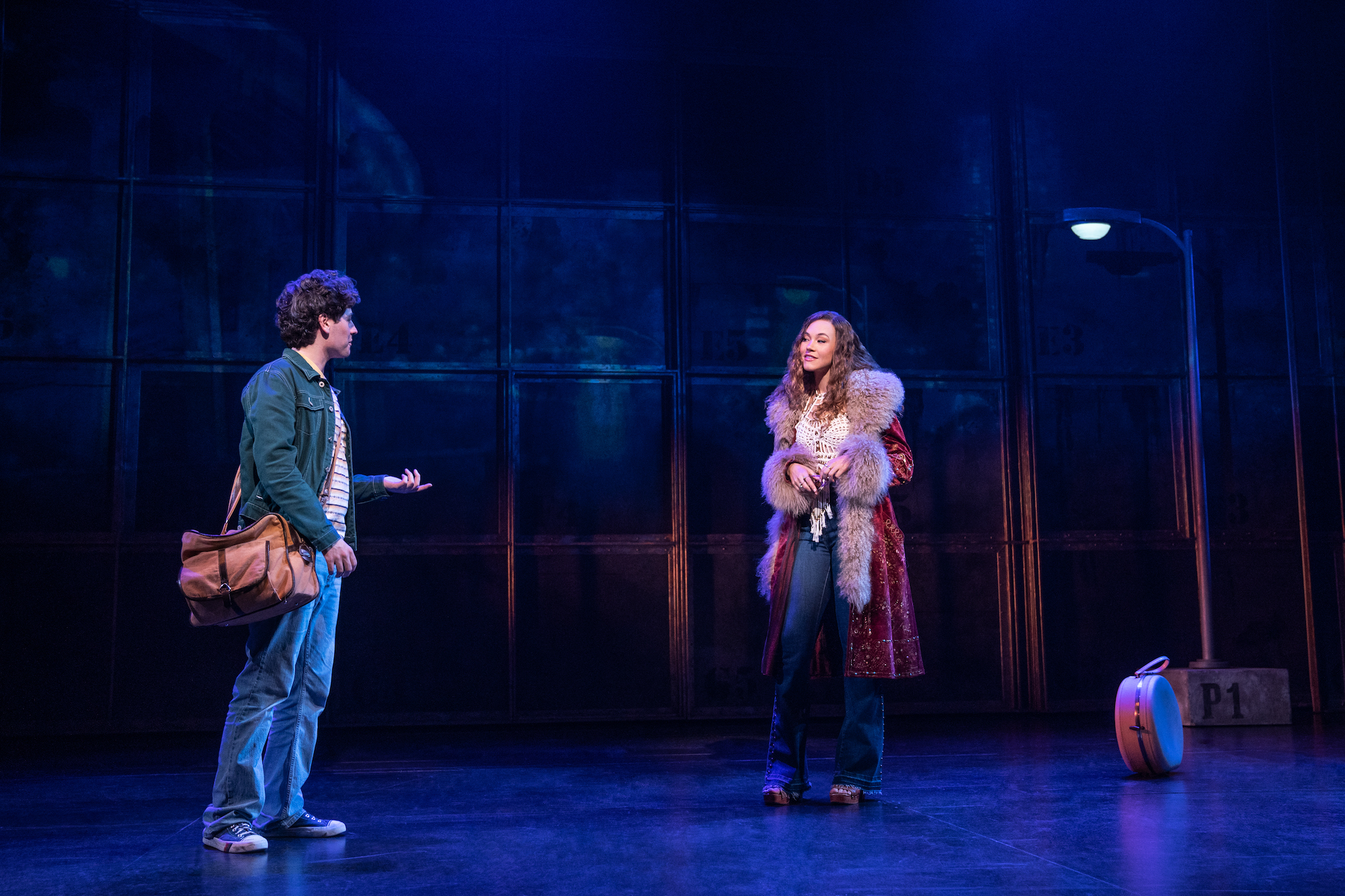 Casey Likes and Solea Pfeiffer in Almost Famous. Photo by Matt Murphy.