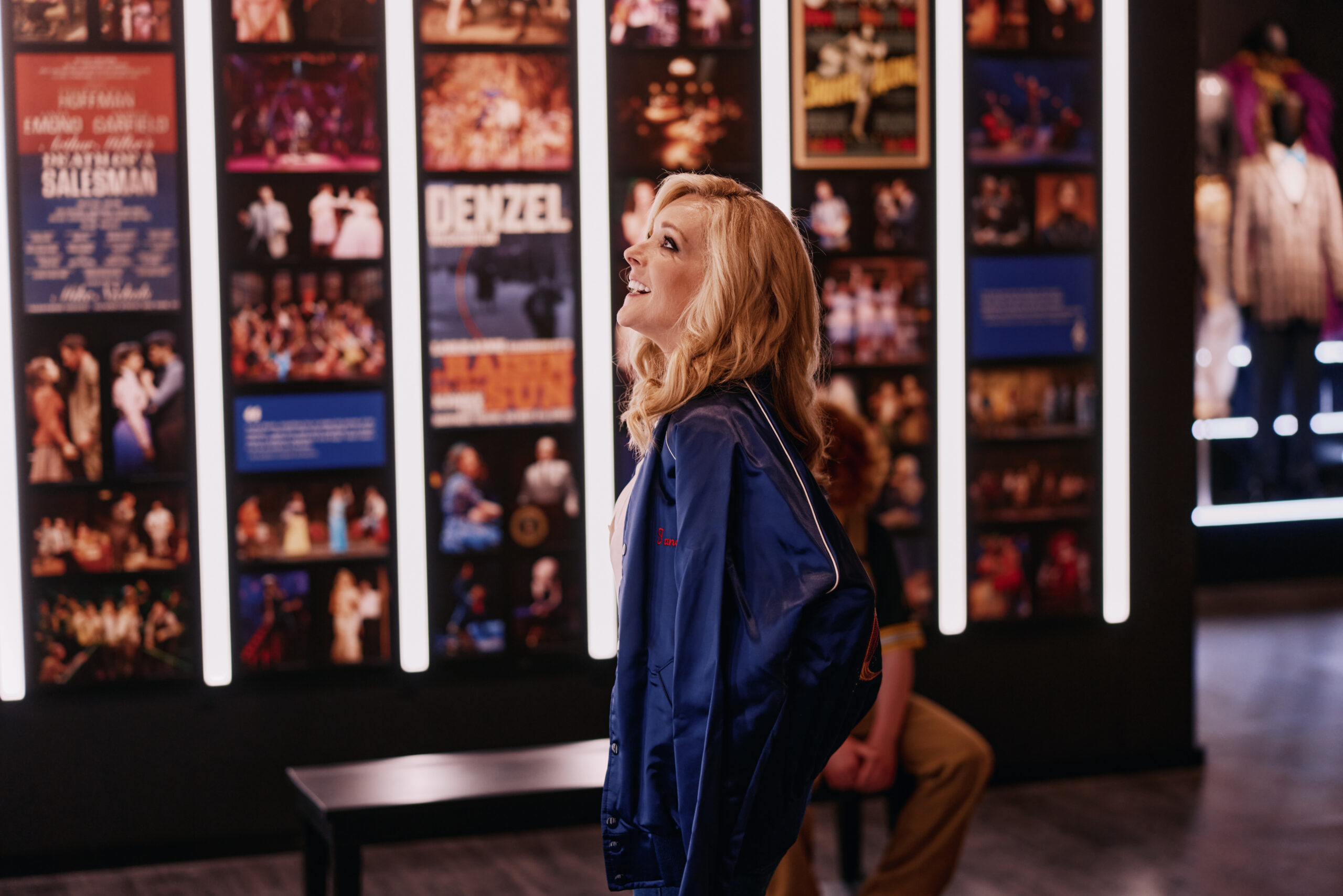 Jane Krakowski in the Museum of Broadway. Photo by Emilio Madrid.