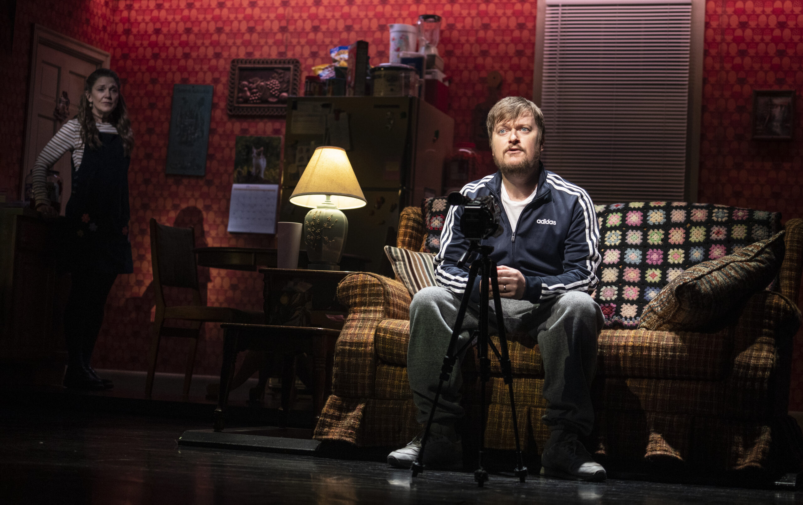 Victoria Clark and Steven Boyer in Kimberly Akimbo. Photo by Joan Marcus.
