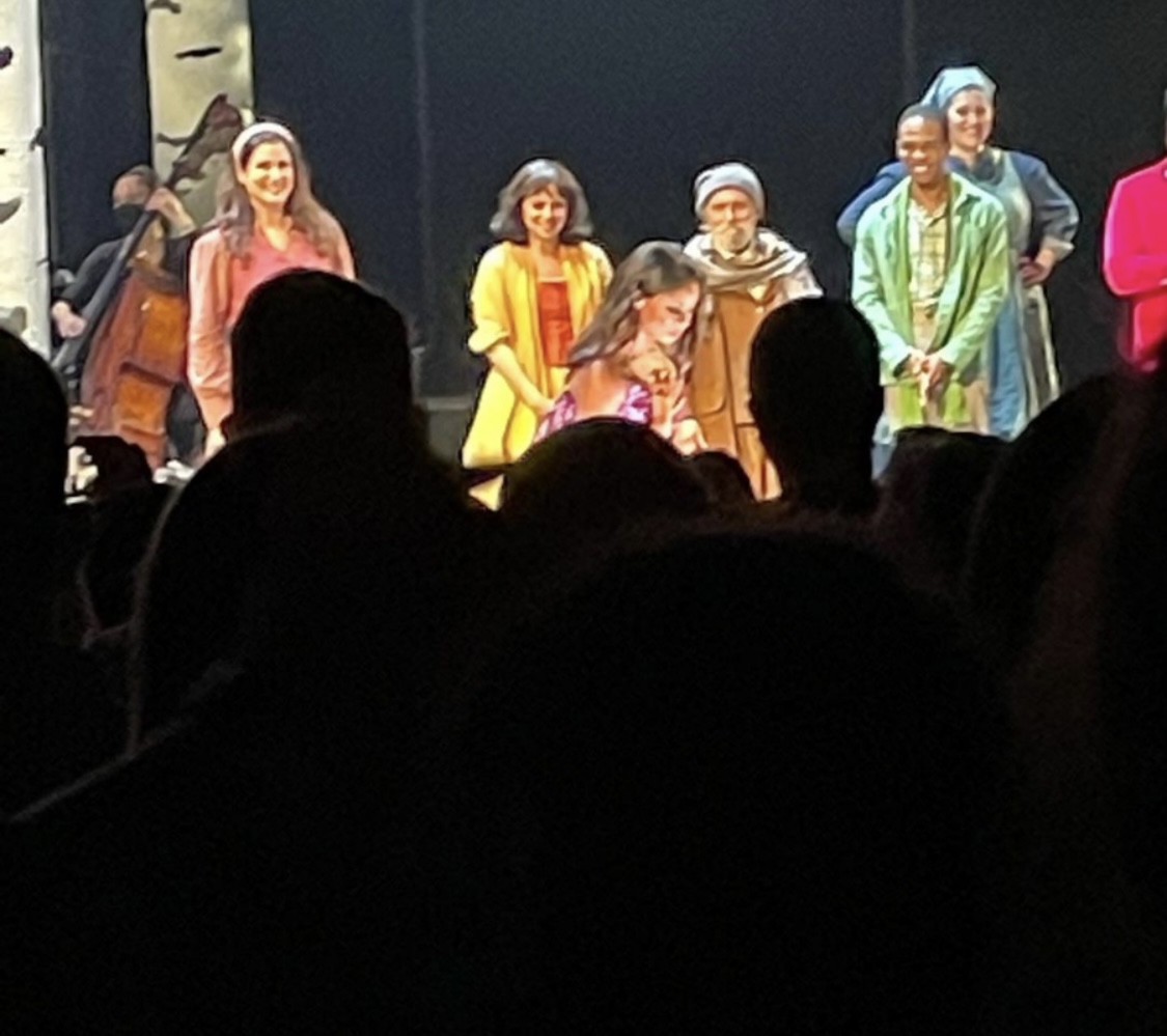 Montego Glover in Into the Woods. Photo courtesy of Montego Glover.