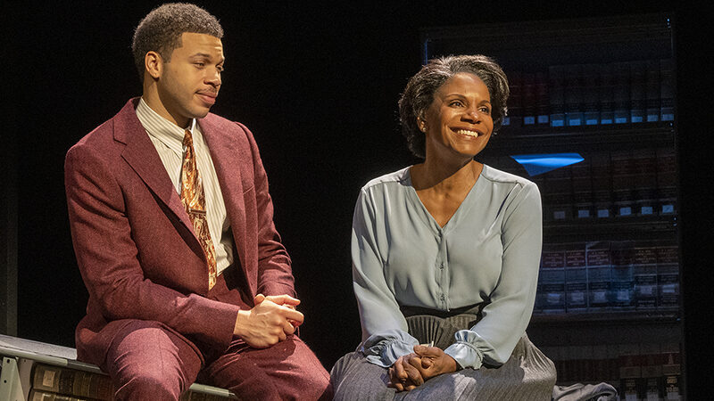 Mister Fitzgerald and Audra McDonald in Ohio State Murders. Photo by Richard Termine.