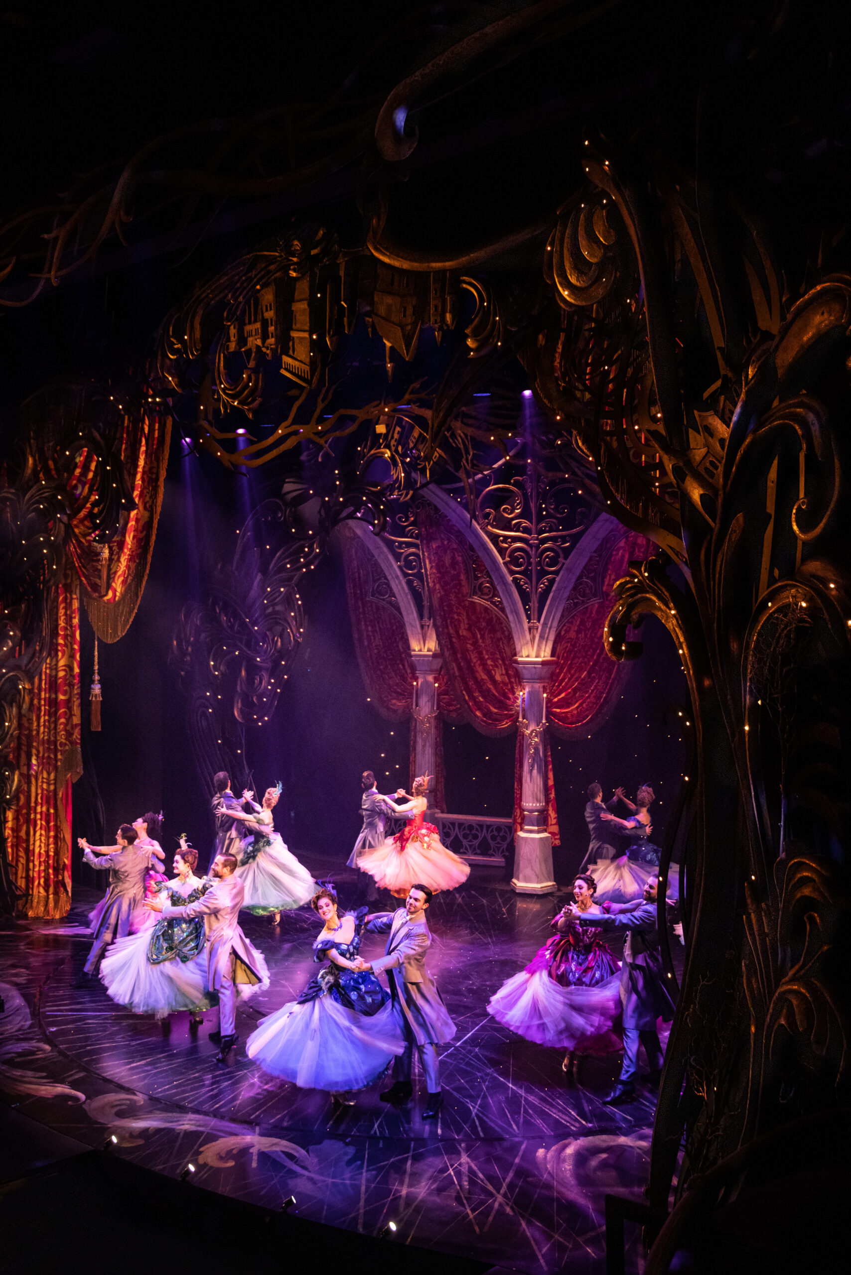 The company of Bad Cinderella. Photo by Matthew Murphy and Evan Zimmerman.