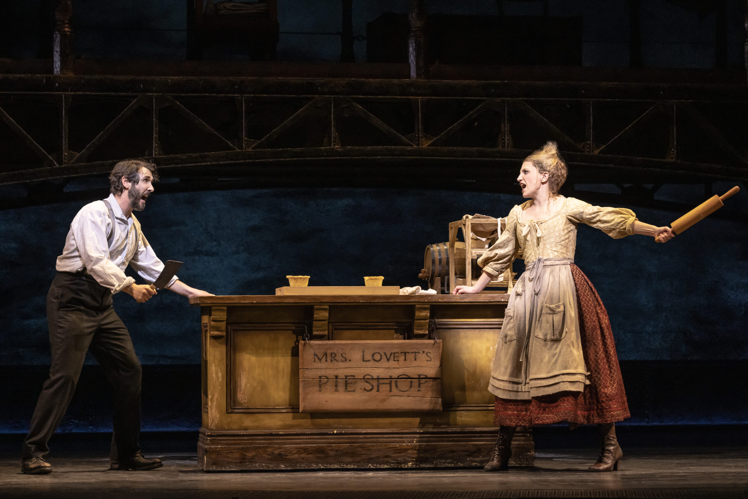 Josh Groban and Annaleigh Ashford