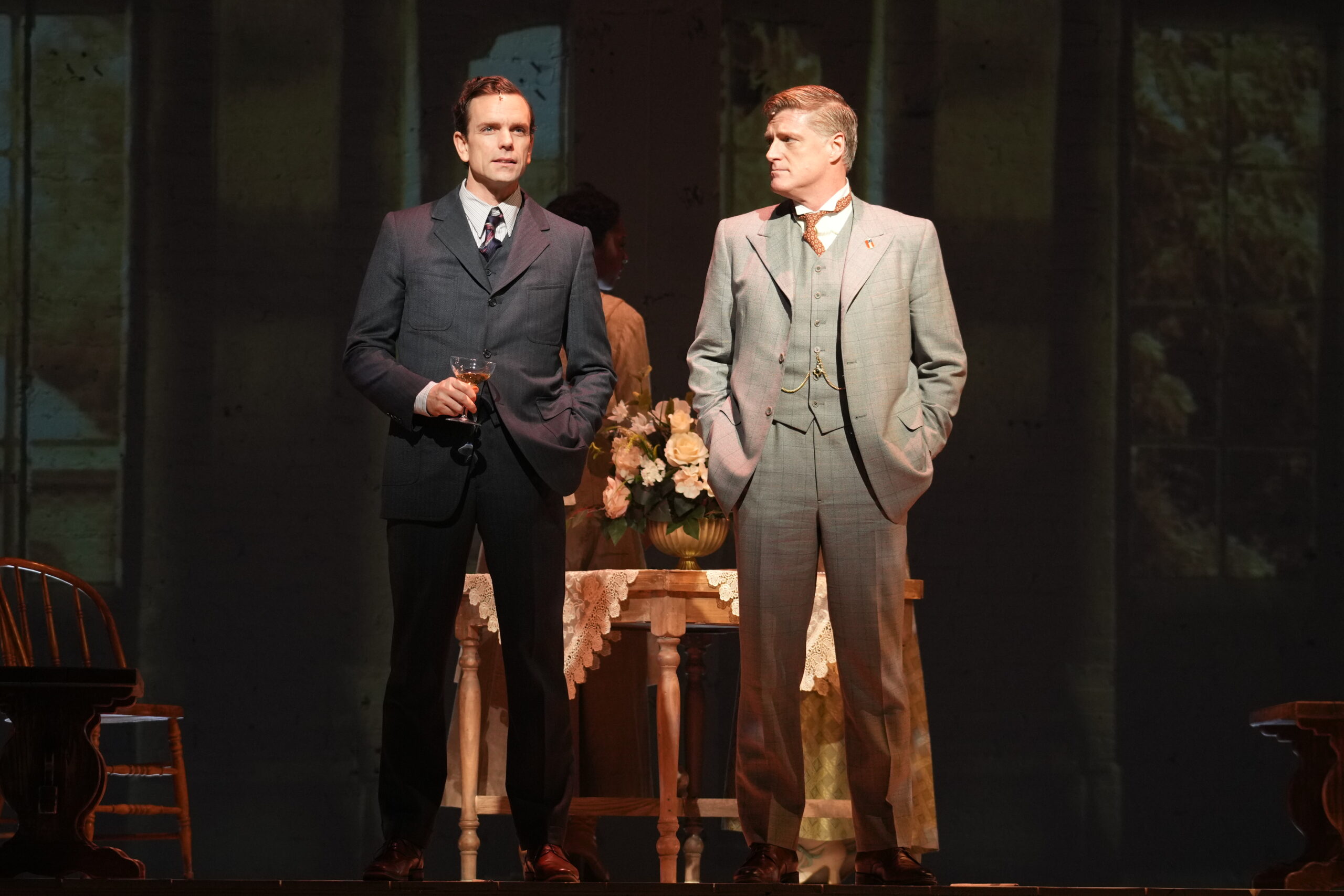 Paul Alexander Nolan and Sean Allan Krill in Parade. Photo by Joan Marcus.