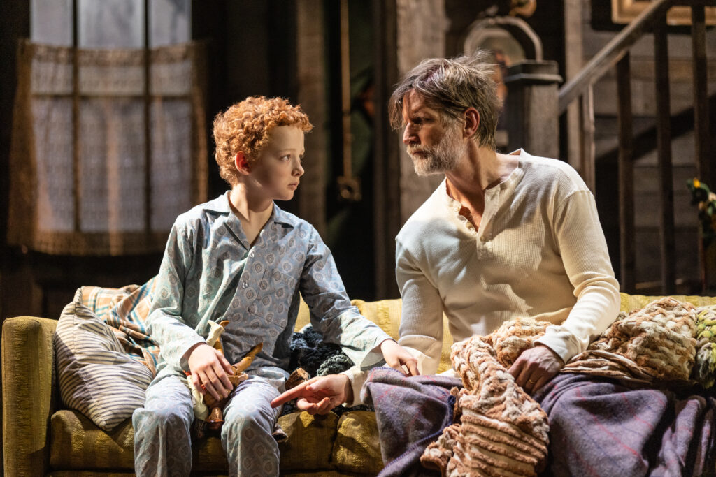 Eamon Patrick O’Connell and, Paul Sparks in Grey House. Photo by MurphyMade.