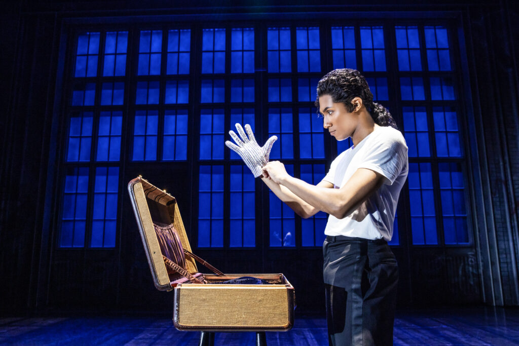 Elijah Rhea Johnson in MJ. Photo by Matthew Murphy.