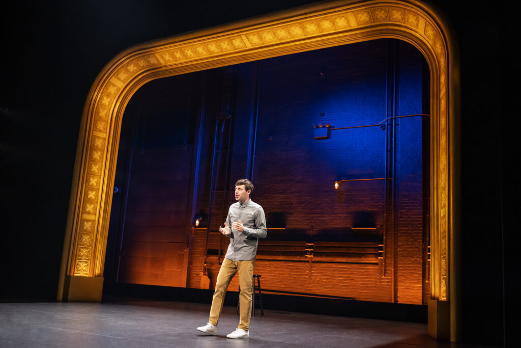 Alex Edelman in Just For Us. Photo by Matthew Murphy.