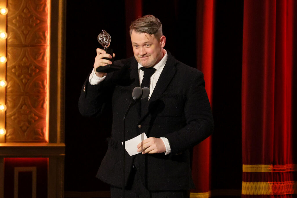 Michael Arden at the 76th Annual Tony Awards. Photo by Theo Wargo/Getty Images for Tony Awards Productions.