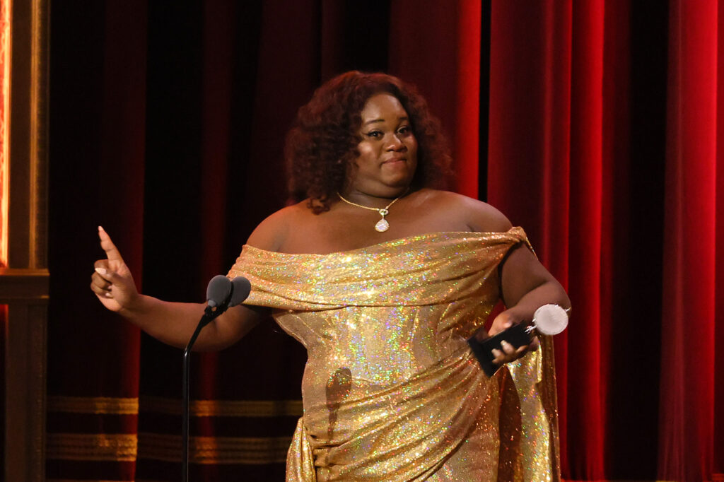 Alex Newell at the 76th Annual Tony Awards. Photo by Theo Wargo/Getty Images for Tony Awards Productions.