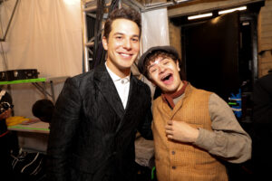 Skylar Astin and Gaten Matarazzo. Photo by Jenny Anderson.