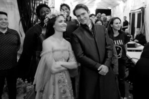 Phillipa Soo and Andrew Burnap. Photo by Jenny Anderson.