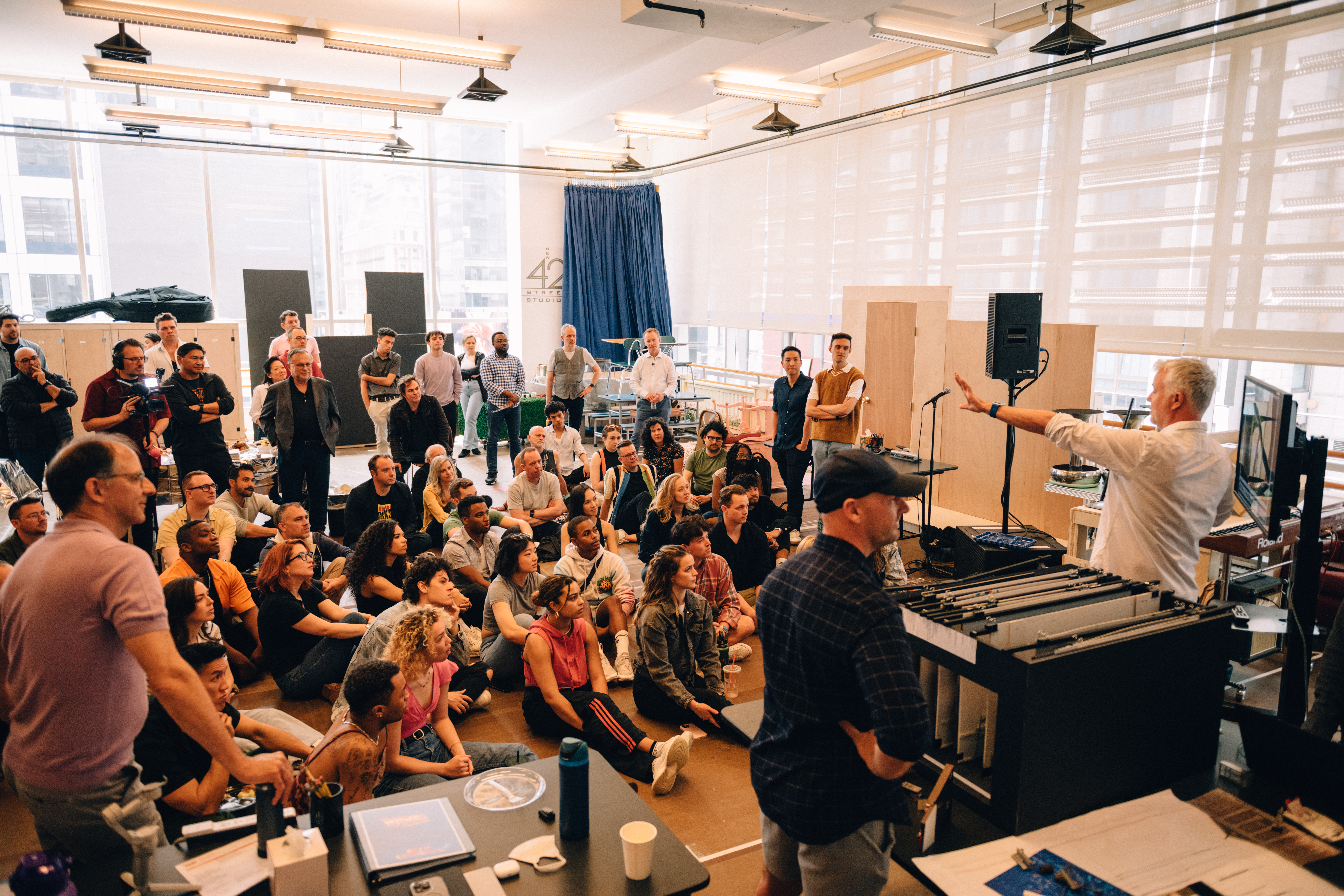 Full Company at rehearsal