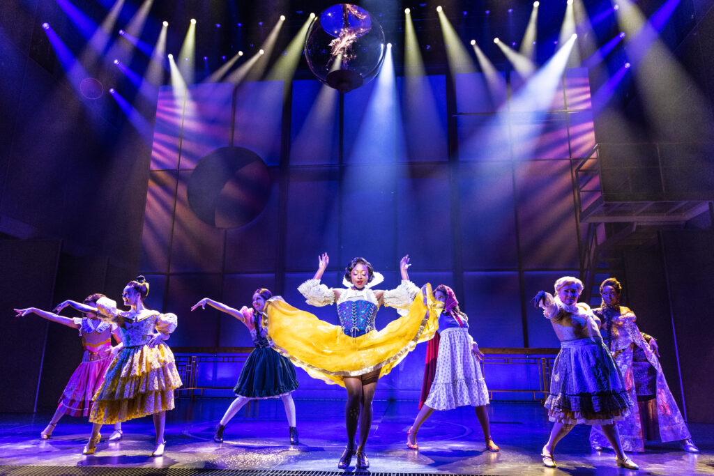 Aisha Jackson and the company of Once Upon a One More Time. Photo by Matthew Murphy.