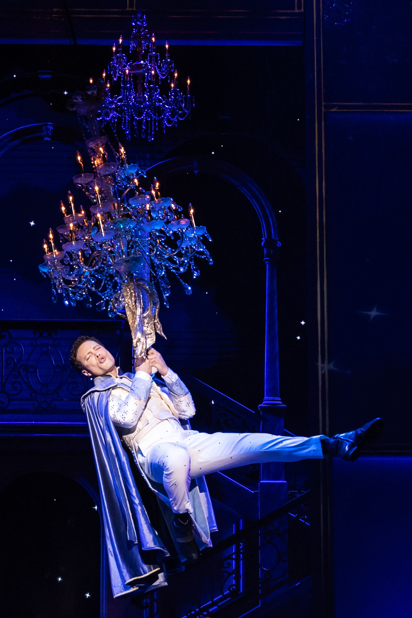 Justin Guarini in Once Upon a One More Time. Photo by Matthew Murphy.