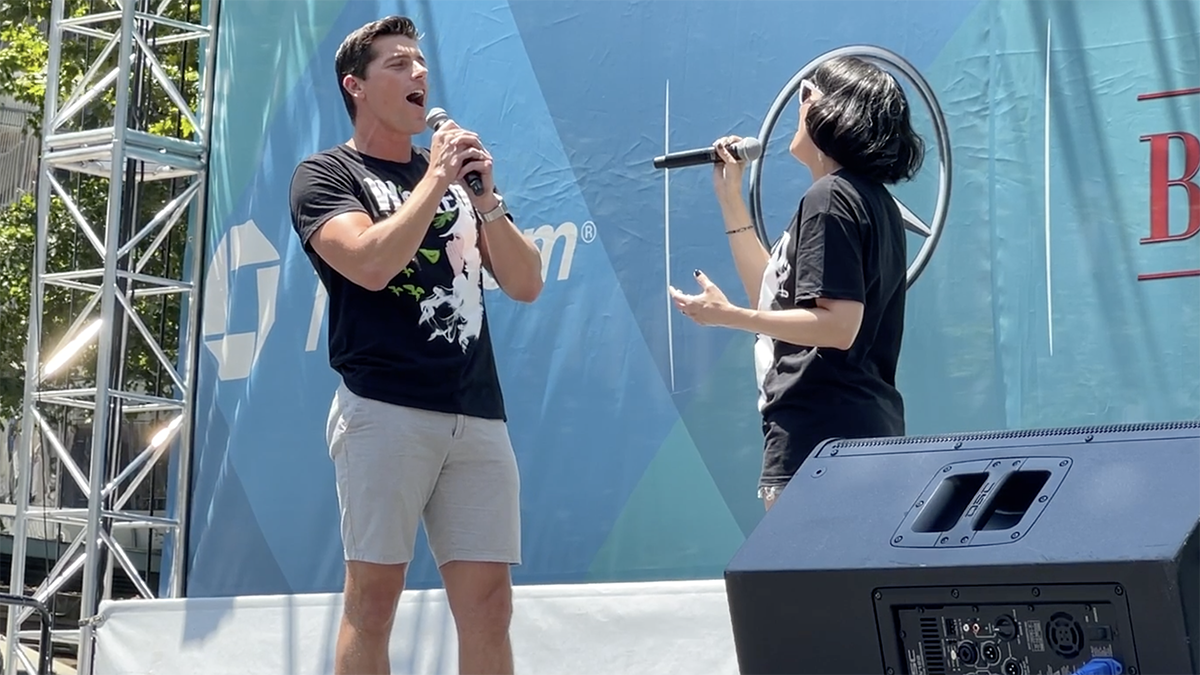 Watch Now: Alyssa Fox and Jordan Litz Perform “As Long As You’re Mine”