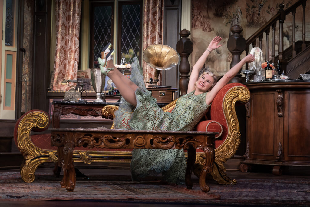 Laura Bell Bundy in The Cottage. Photo by Joan Marcus.