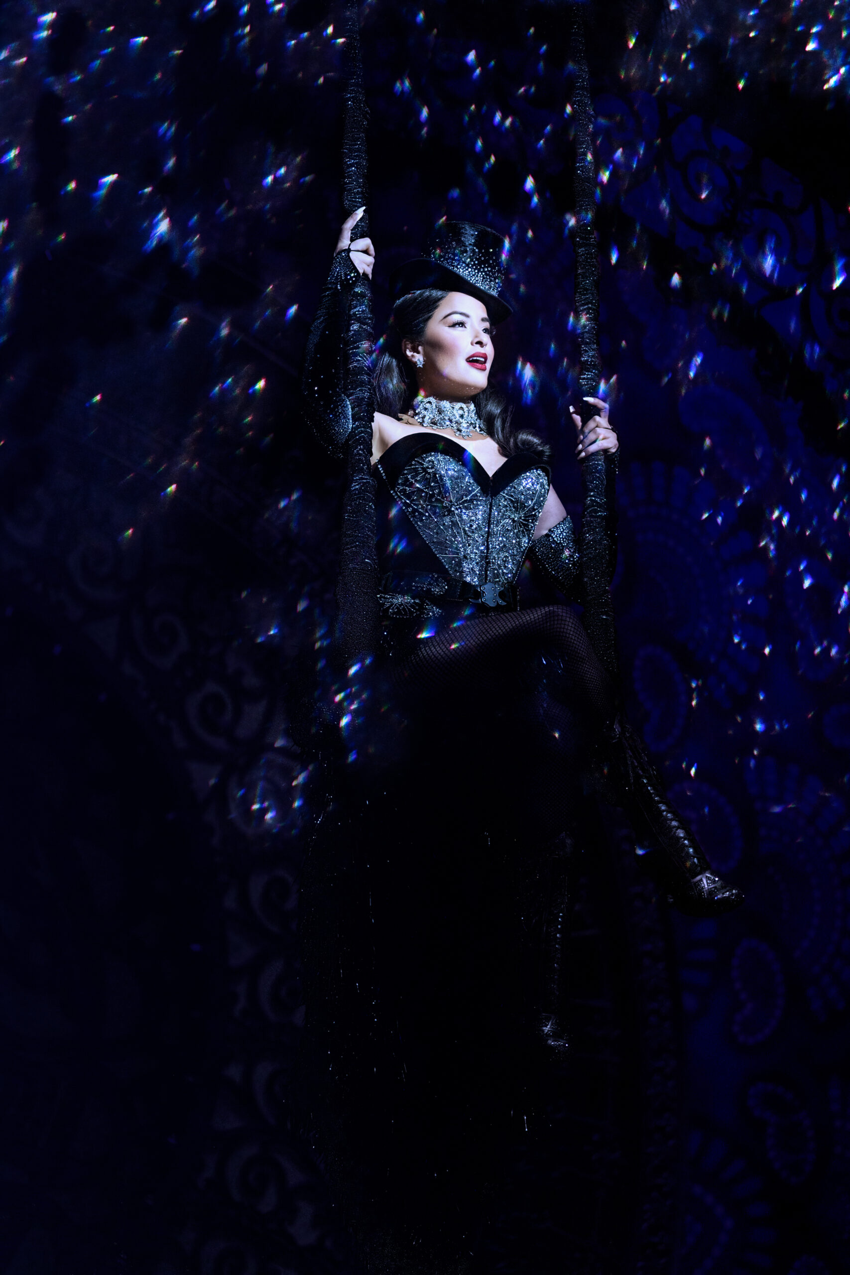 Courtney Reed in Moulin Rouge! The Musical. Photo by Matthew Murphy.