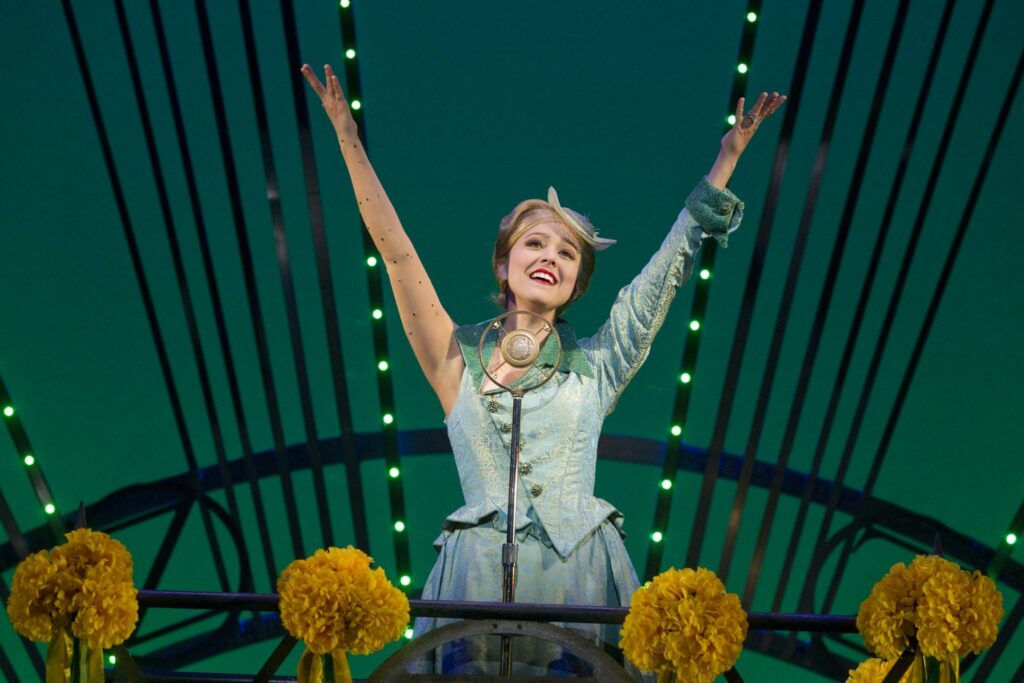 Alli Mauzey in Wicked. Photo by Joan Marcus.