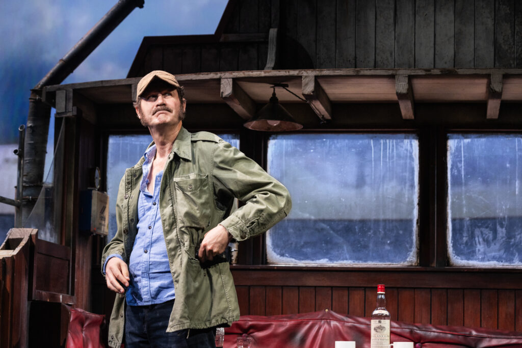 Ian Shaw in The Shark is Broken. Photo by Matthew Murphy.