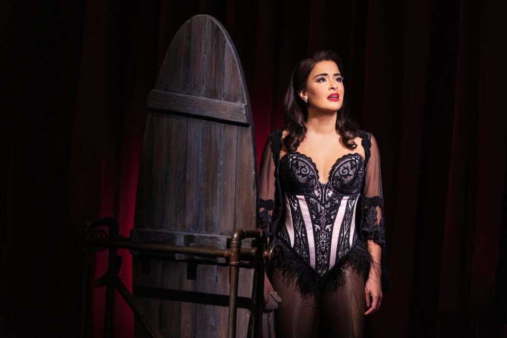 Courtney Reed in Moulin Rouge! The Musical. Photo by Matthew Murphy.