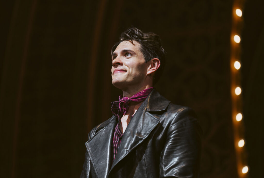 Casey Cott in Moulin Rouge! The Musical. Photo by Avery Brunkus.
