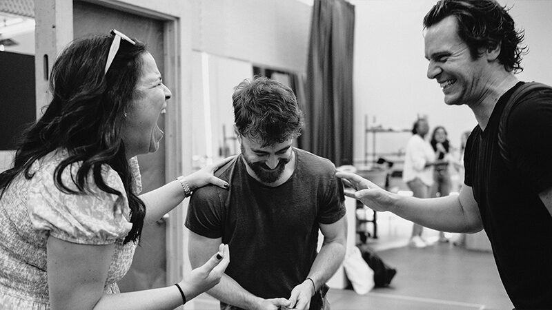 First Look: <i>Merrily We Roll Along</i> Revival Begins Broadway Rehearsals