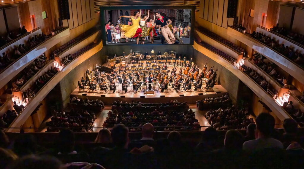<em>West Side Story (2021)</em> at the New York Philharmonic this September.