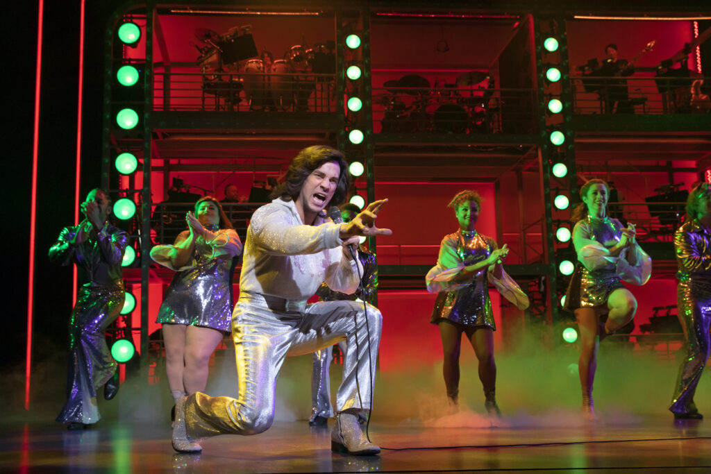 Will Swenson in A Beautiful Noise, The Neil Diamond Musical. Photo by Julieta Cervantes.