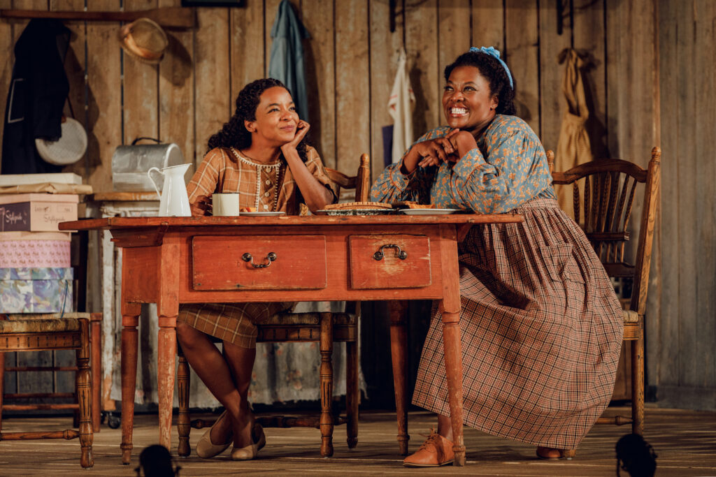 Kara Young and Heather Alicia Simms in Purlie Victorious. Photo by Marc J. Franklin.