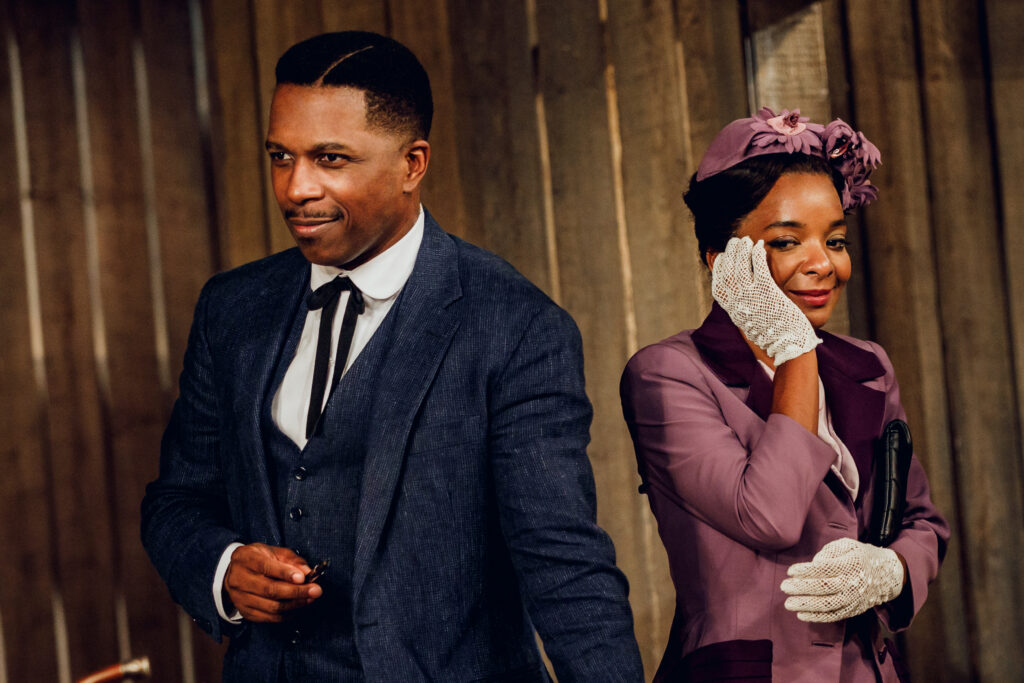 Leslie Odom Jr. and Kara Young in Purlie Victorious. Photo by Marc J. Franklin.