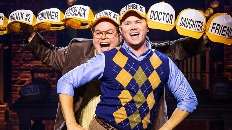 First Look: Josh Gad & Andrew Rannells Reunite in <i>Gutenberg! The Musical!</i>