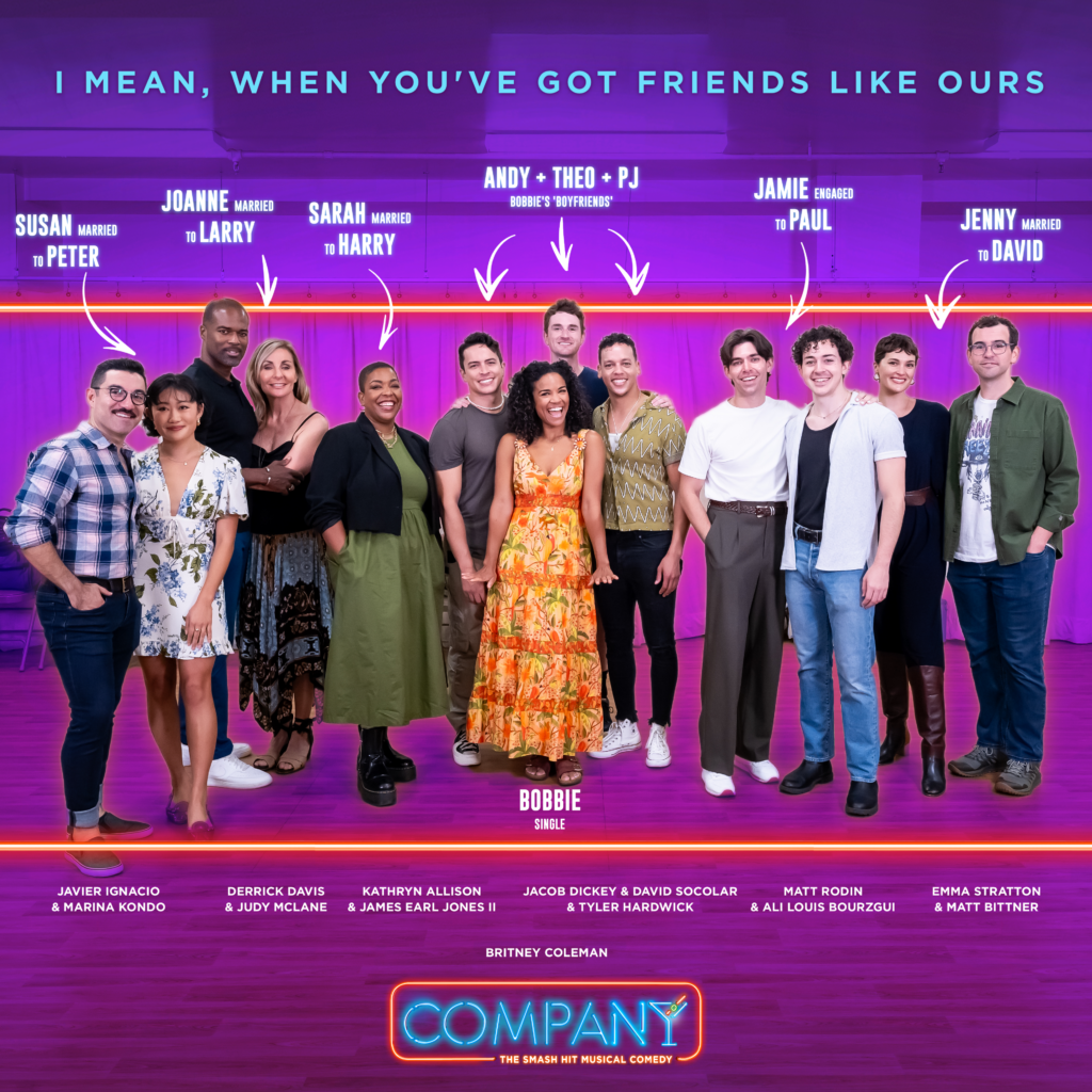 The cast of the Company North American Tour.