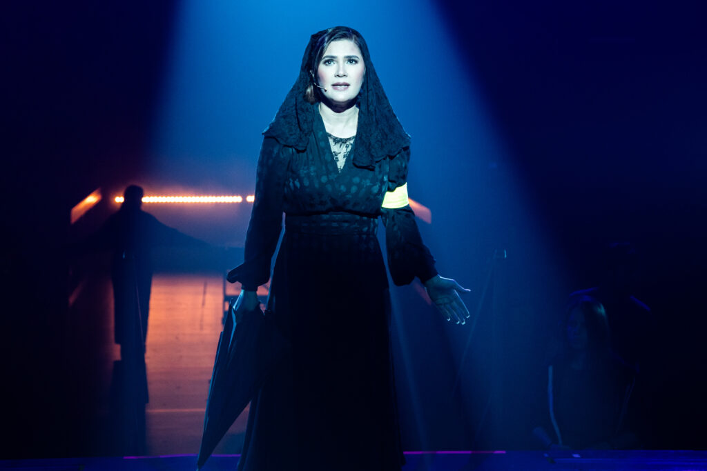 Vina Morales in Here Lies Love. Photo by Shira Friedman.