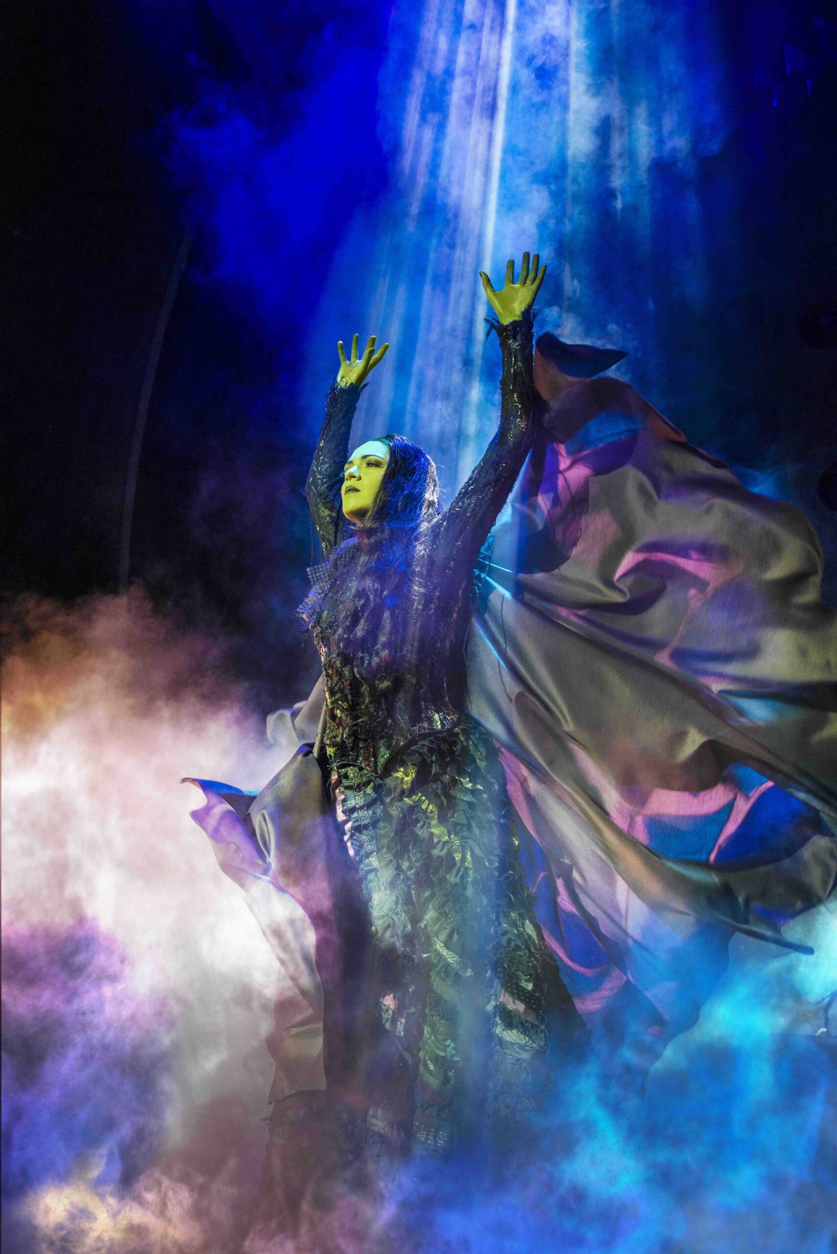 Jennifer DiNoia in Wicked. Photo by Matt Crockett.
