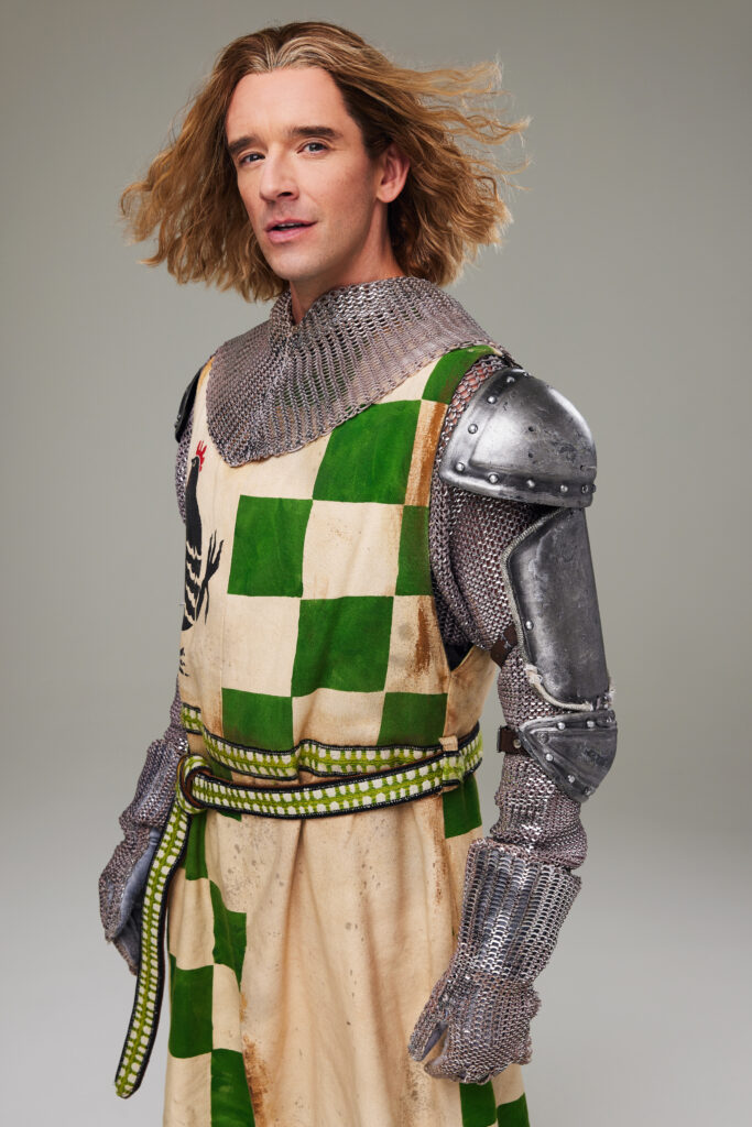 Michael Urie in Spamalot. Photo by Matthew Murphy.