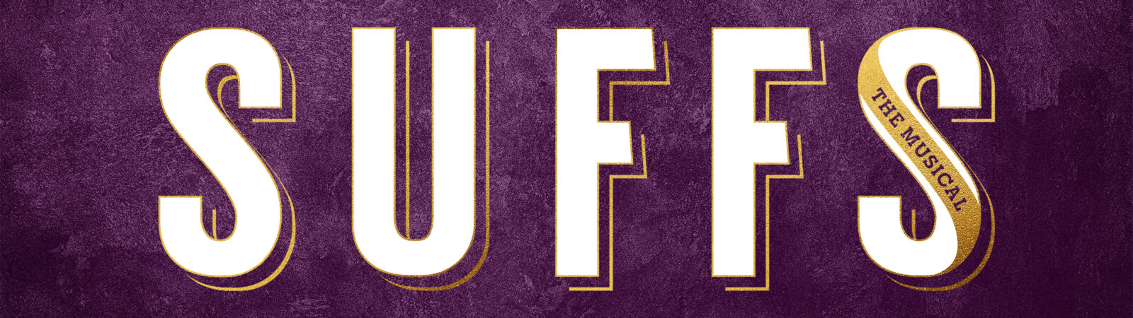 'Suffs' title in white all caps on a purple background.