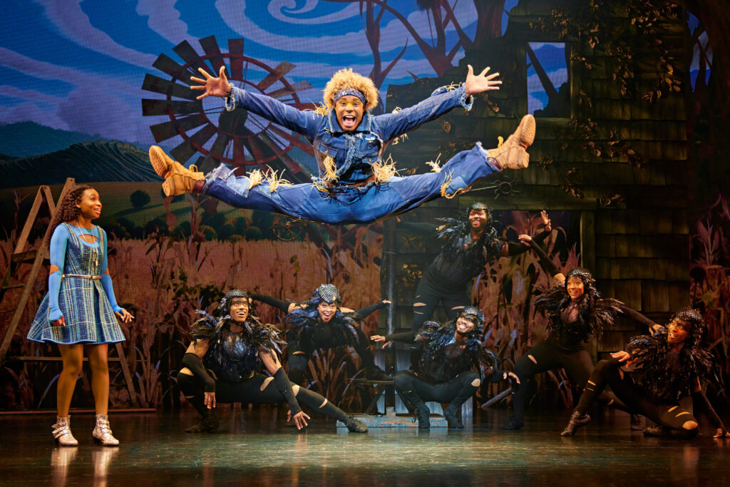 Avery Wilson in The Wiz. Photo by Jeremy Daniel.