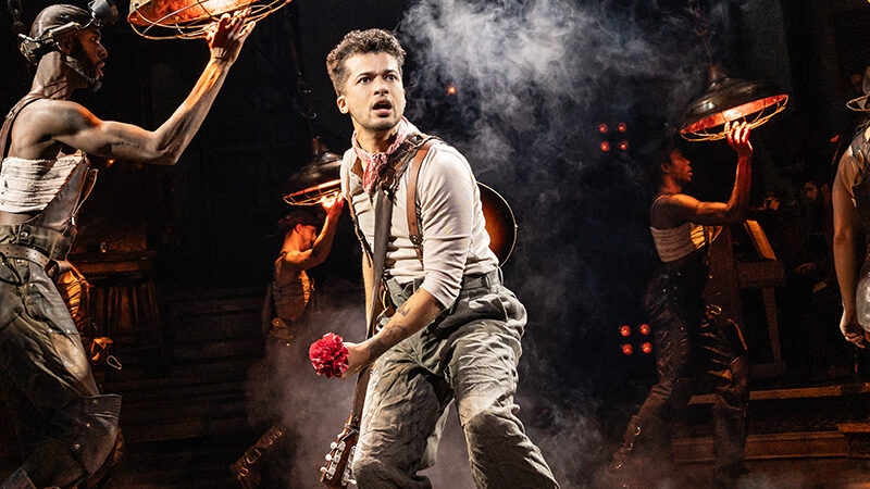 First Look: Jordan Fisher Stars in <i>Hadestown</i> on Broadway