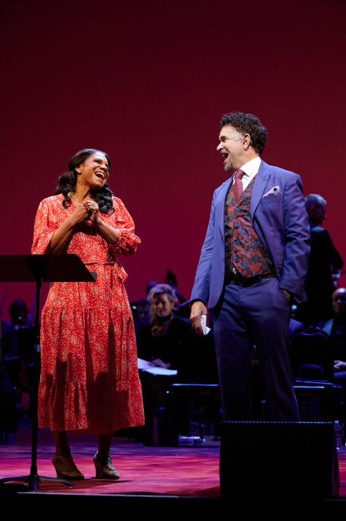 Audra McDonald and Brian Stokes Mitchell in Ragtime. Photo by Jenny Anderson.