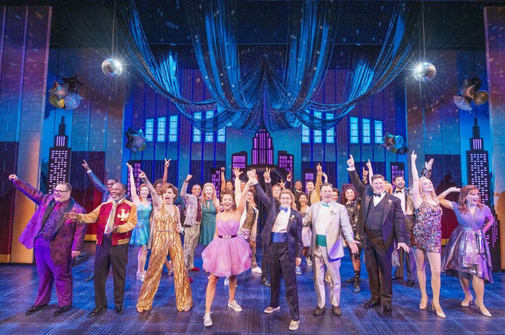 The original Broadway cast of The Prom. Photo by Deen Van Meer.