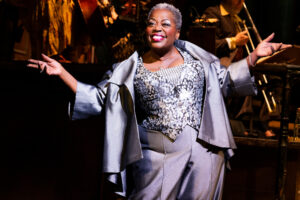 Lillias White in Hadestown.