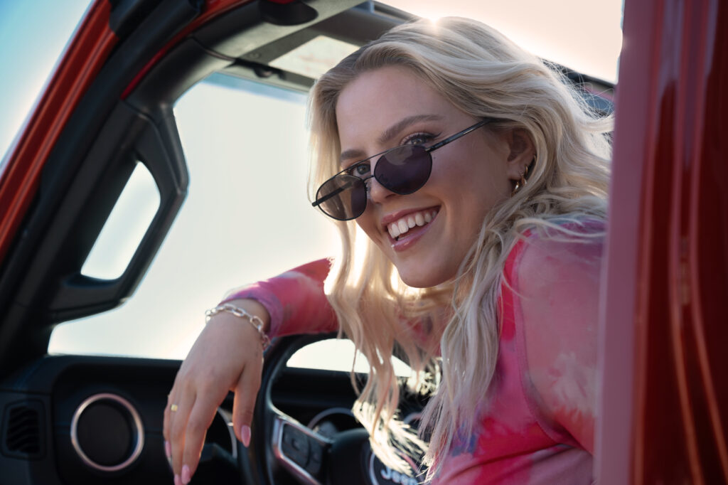 Renee Rapp in Mean Girls. Photo by Jojo Whilden/Paramount.