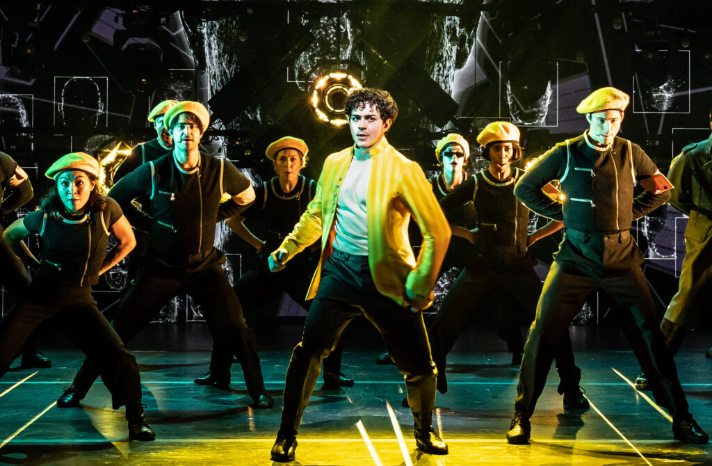 Ali Louis Bourzgui in The Who's TOMMY. Photo by Liz Lauren.