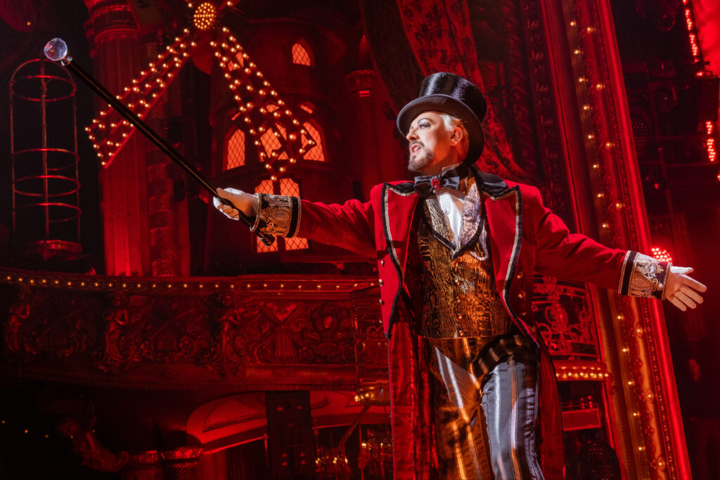 Boy George in Moulin Rouge! The Musical. Photo by Evan Zimmerman for MurphyMade.